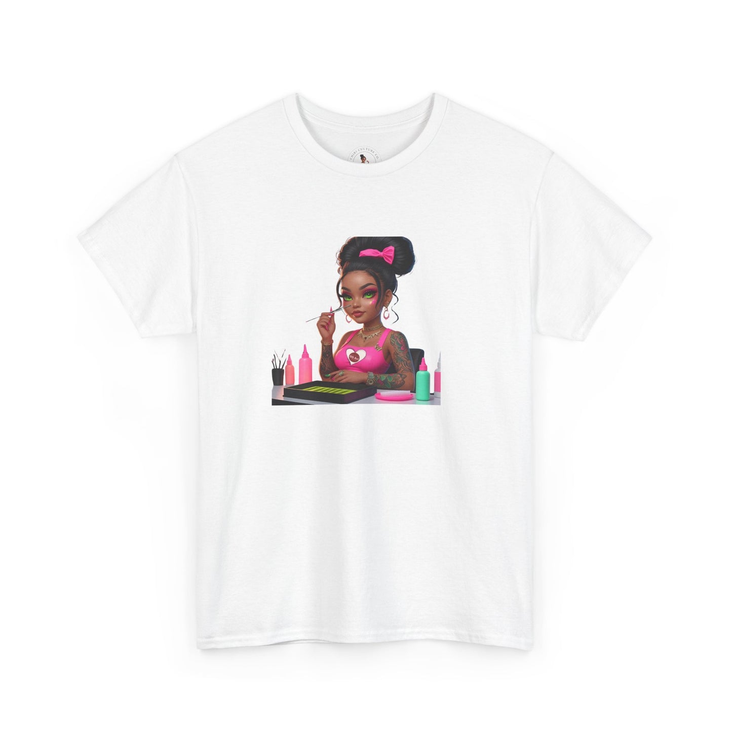 Glamourous Makeup Tee - Every Blink is a Flex, Fashion Shirt, Gift for Beauty Lovers, Self-Care Apparel, Unisex T-Shirt