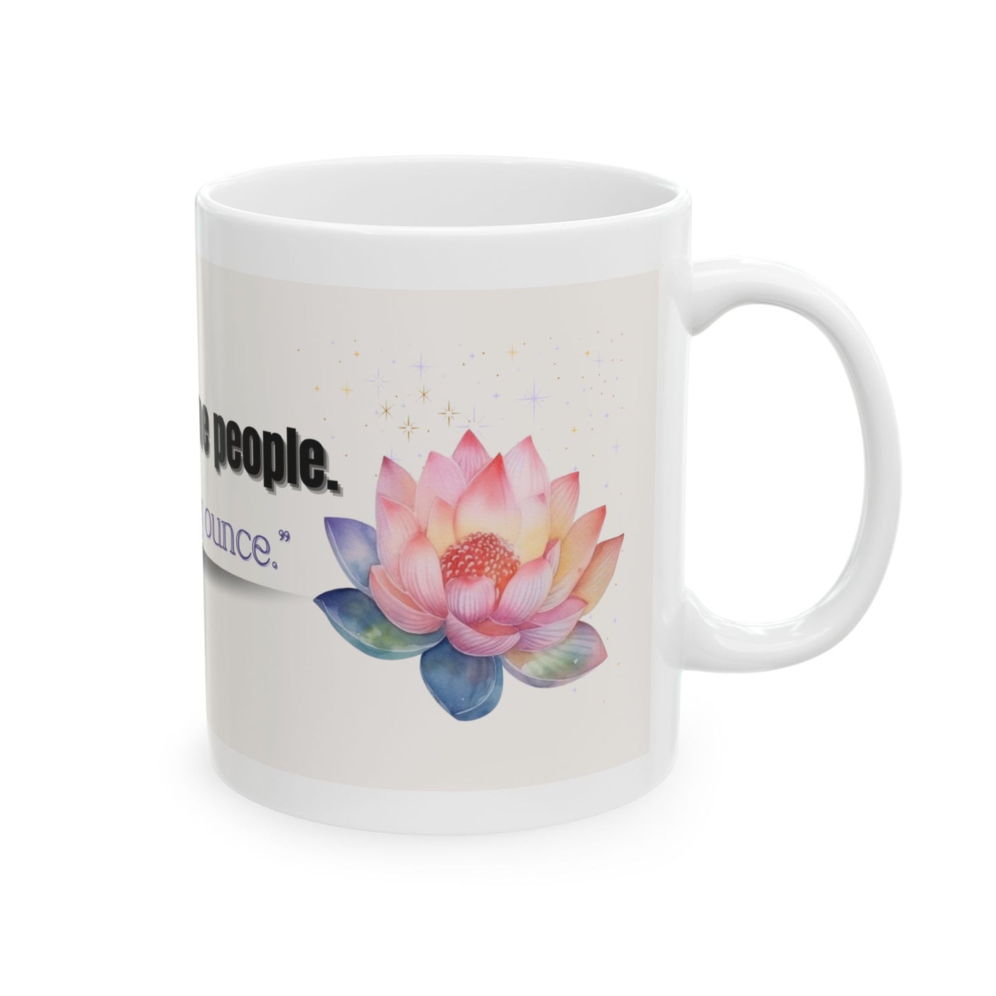 Peace Cost Me People – Empowerment Quote Mug