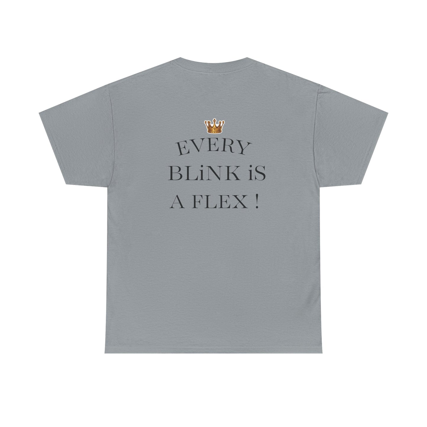 Glamourous Makeup Tee - Every Blink is a Flex, Fashion Shirt, Gift for Beauty Lovers, Self-Care Apparel, Unisex T-Shirt