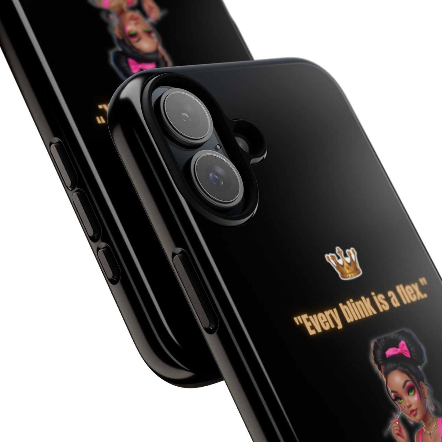 Fierce & Fabulous Phone Case, Inspirational Phone Cover, Makeup Lover Gift, Women Empowerment Accessory, Everyday Style