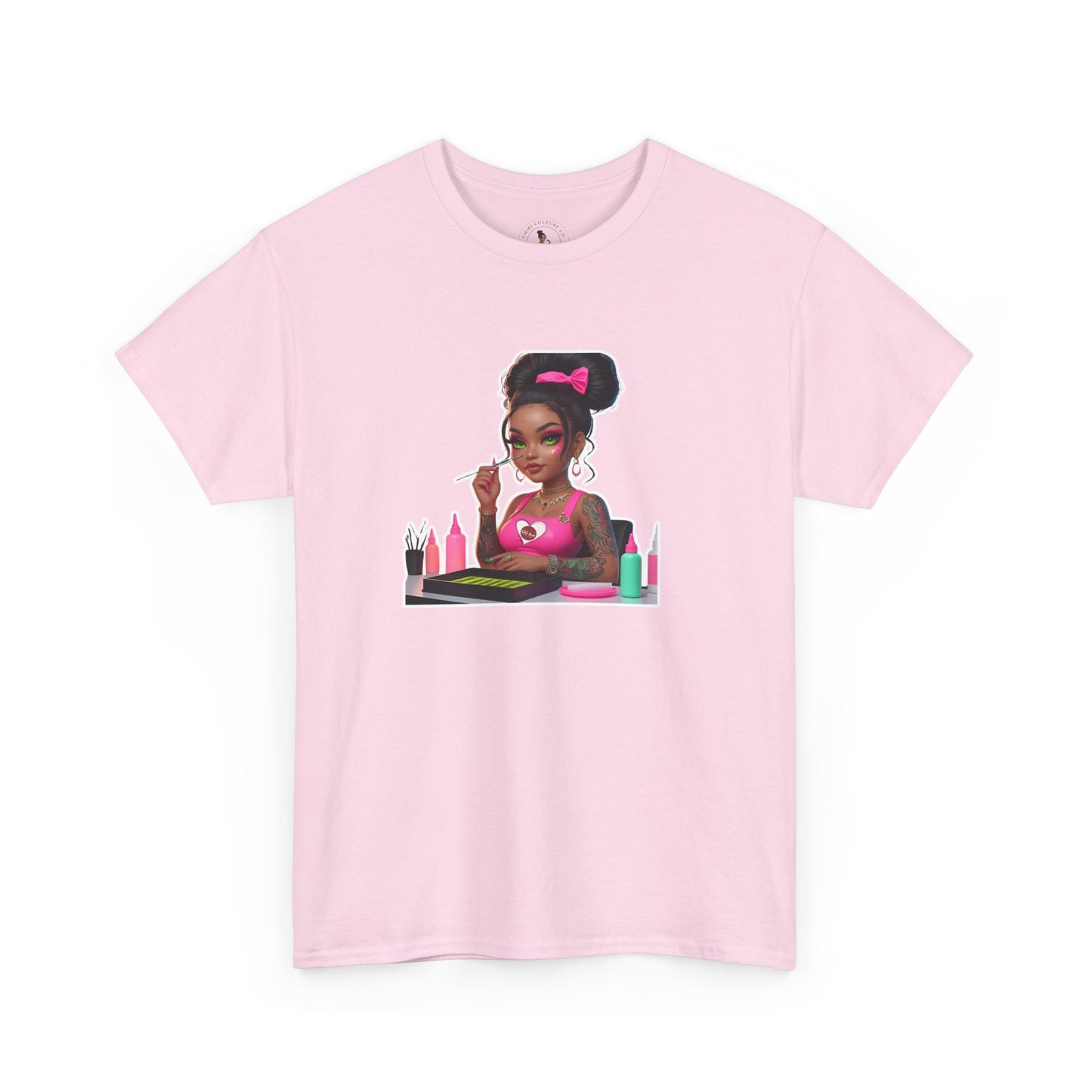 Glamourous Makeup Tee - Every Blink is a Flex, Fashion Shirt, Gift for Beauty Lovers, Self-Care Apparel, Unisex T-Shirt