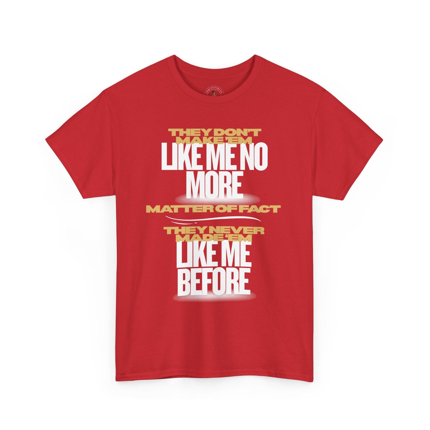 They Don’t Make ’Em Like Me Black Tee – Urban Confidence Quote Shirt | Chibi Culture Co.