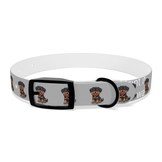 Rottweiler Pattern Dog Collar, Cute Pet Accessory, Dog Lover's Gift, Halloween Pet Costume, Stylish Dog Gear
